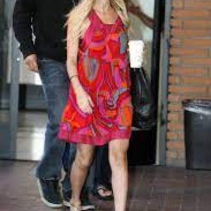 M MISSONI SWIRL BABYDOLL DRESS